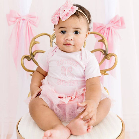 Little Sister Bow Bodysuit - Sweet Wink