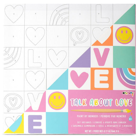 Love Paint By Number Set - Iscream