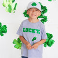 Lucky Boy Patch St. Patrick's Day Kids Shirt - Sweet Wink