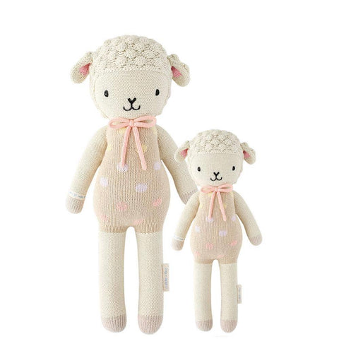 Lucy the Lamb Plush (Pastel) - Cuddle + Kind