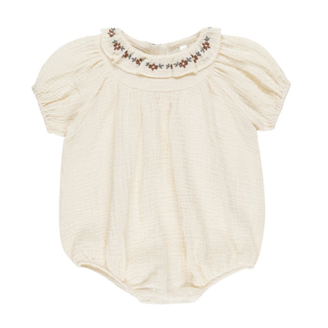 Lula Romper | Natural - Rylee + Cru