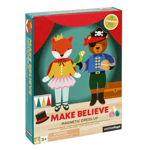 Make Believe Magnetic Dress Up Play Set - Petit Collage