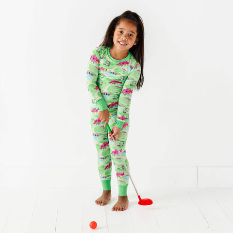 Masters Golf 2-Piece Pajamas - Kiki + Lulu