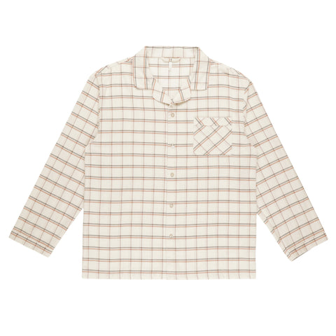 Men's Pajama Top | Holiday Plaid - Rylee + Cru