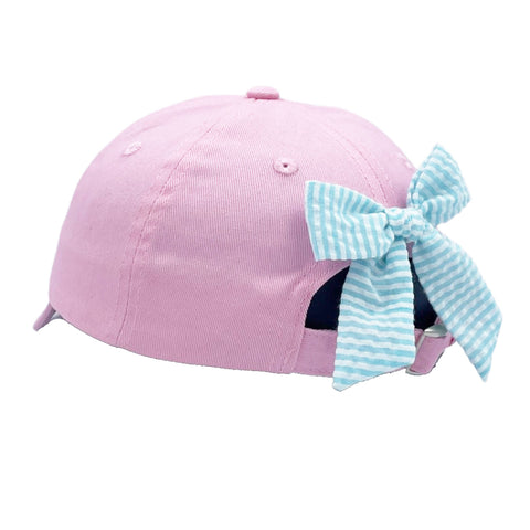 Mermaid Bow Baseball Hat - Bits & Bows