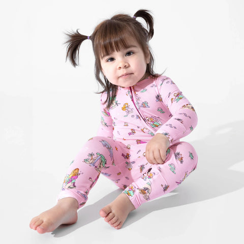 Bamboo Convertible Footie - Mermaid Lagoon