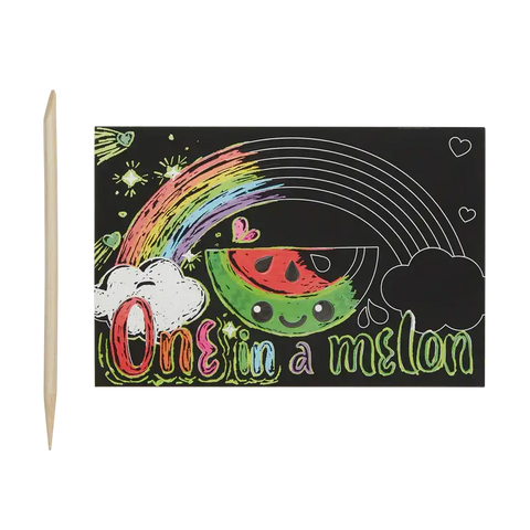 Mini Scratch & Scribble Art Kit (Lil Juicy) - OOLY