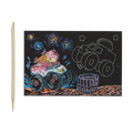 Mini Scratch & Scribble Art Kit (Monster Truck) - OOLY