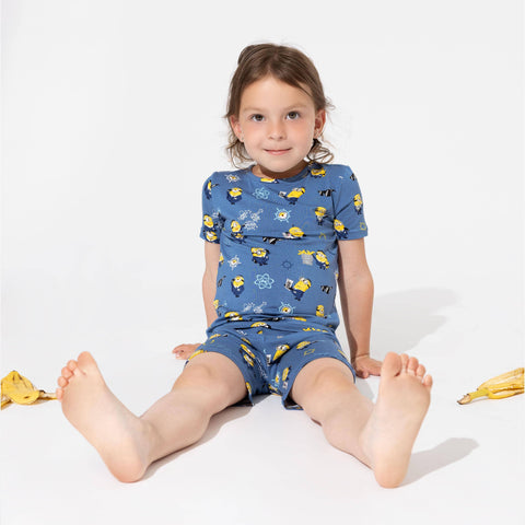 Minions AVL Bamboo Kids Pajama Short Set - Bellabu Bear