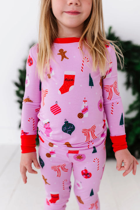 Mistle-Toast Kids Bamboo Pajamas - Kiki + Lulu