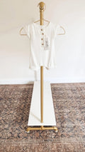 Modal Baby Romper - White - Stroller Society