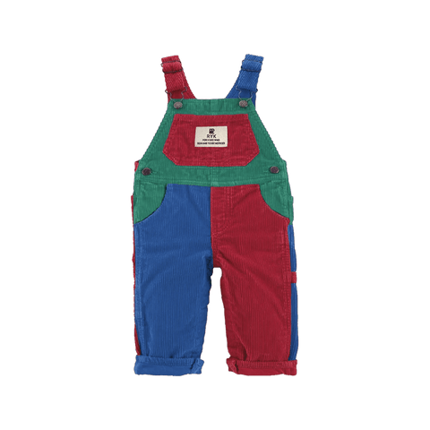 Multi-Colored Baby Overalls - Rock Your Baby