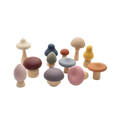 Mushroom Wood & Silicone Teething Toy - Lytl Store
