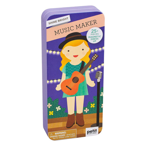 Music Maker Shine Bright Magnetic Play Set - Petit Collage