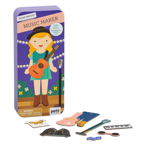 Music Maker Shine Bright Magnetic Play Set - Petit Collage