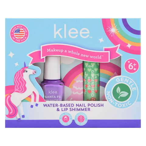 NEW! Angels' Dance - Water-Based Nail Polish Lip Shimmer Set: Angels' Dance - Klee Naturals