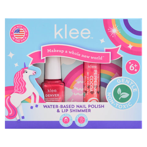 NEW! Elves' Music - Water-Based Nail Polish Lip Shimmer Set: Elves' Music - Klee Naturals