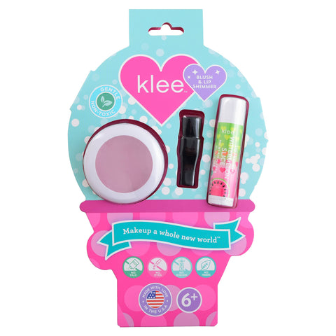 NEW!! Pink Berry Glow - Sugar Pop Blush and Lip Shimmer: Pink Berry Glow - Klee Naturals