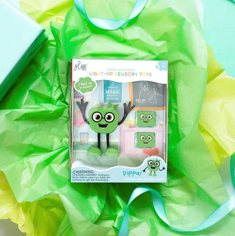 NEW Pippa Glo Pals Character And Cubes - Glo Pals