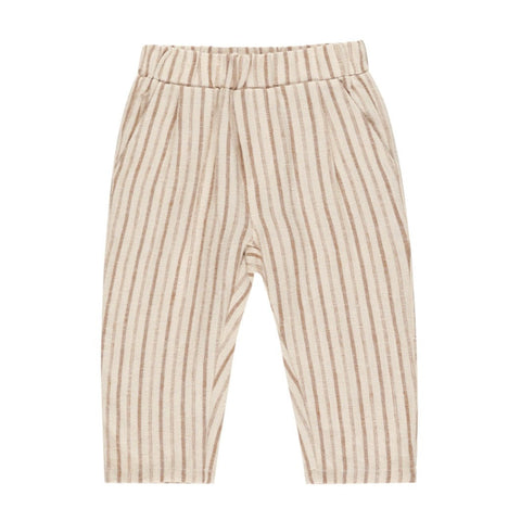 Otis Pant | Saddle Pinstripe - Rylee + Cru