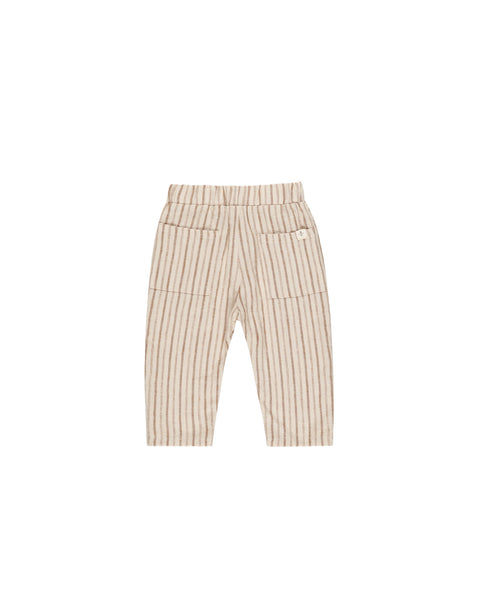 Otis Pant | Saddle Pinstripe - Rylee + Cru