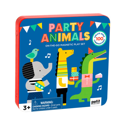 Party Animals Magnetic Play Set - Petit Collage