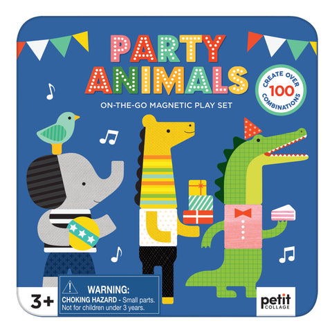 Party Animals Magnetic Play Set - Petit Collage