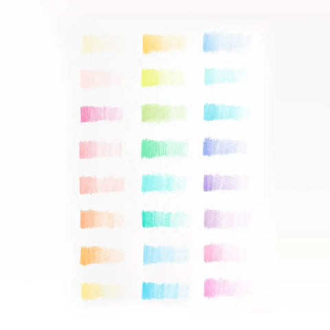 Pastel Hues Colored Pencils - Butterbugboutique