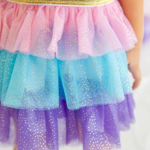 Pastel Petal Girls Tutu Skirt - Sweet Wink