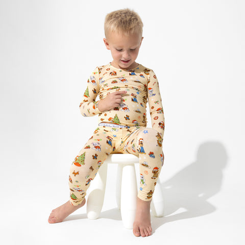 PAW Patrol Jingle Paws Kids Bamboo Pajamas - Bellabu Bear