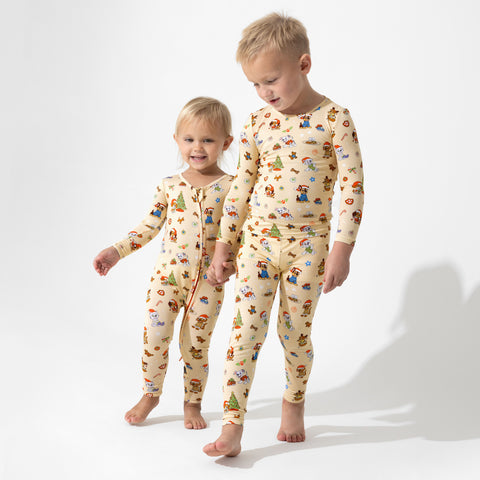 PAW Patrol Jingle Paws Kids Bamboo Pajamas - Bellabu Bear