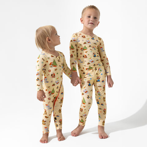 PAW Patrol Jingle Paws Kids Bamboo Pajamas - Bellabu Bear