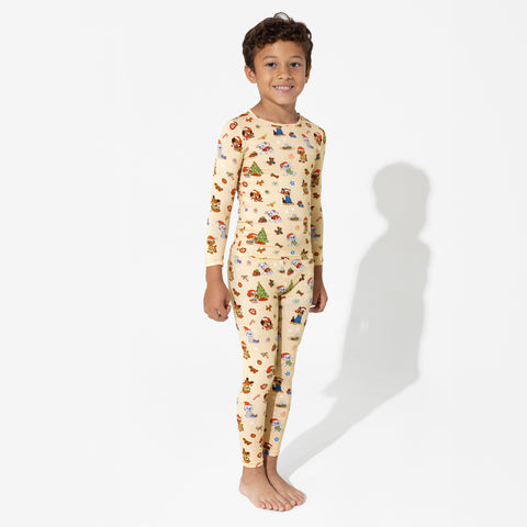 PAW Patrol Jingle Paws Kids Bamboo Pajamas - Bellabu Bear