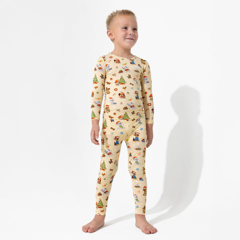 PAW Patrol Jingle Paws Kids Bamboo Pajamas - Bellabu Bear