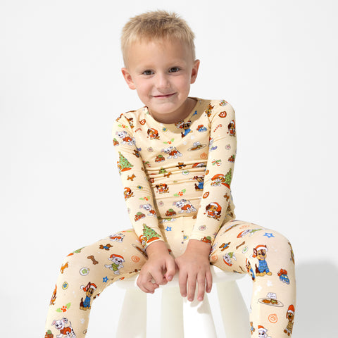 PAW Patrol Jingle Paws Kids Bamboo Pajamas - Bellabu Bear