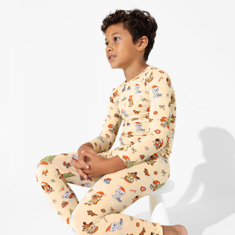 PAW Patrol Jingle Paws Kids Bamboo Pajamas - Bellabu Bear