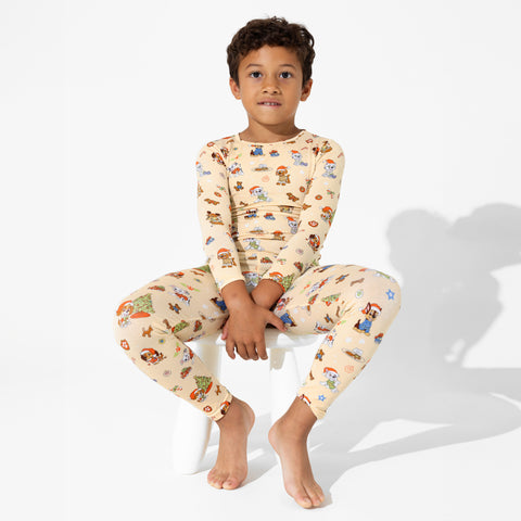 PAW Patrol Jingle Paws Kids Bamboo Pajamas - Bellabu Bear