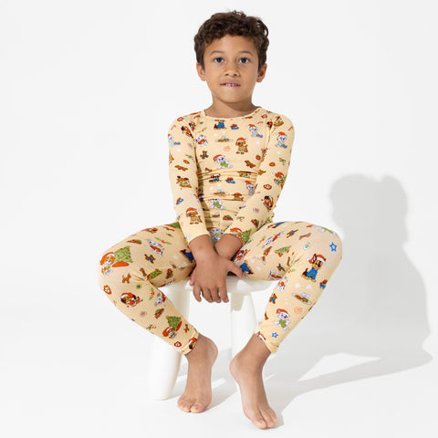 PAW Patrol Jingle Paws Kids Bamboo Pajamas - Bellabu Bear