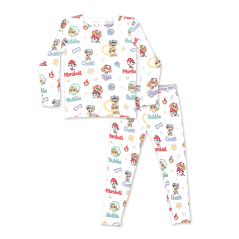 Paw Patrol Playful Pups Kids Bamboo Pajamas - Bellabu Bear