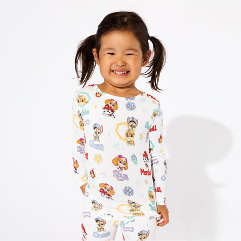 Paw Patrol Playful Pups Kids Bamboo Pajamas - Bellabu Bear