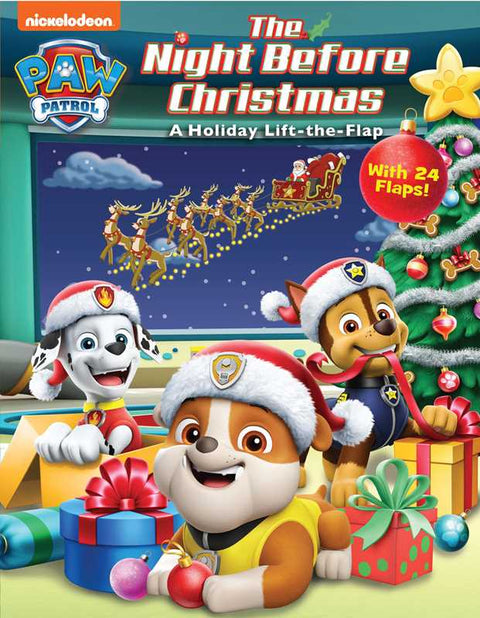 PAW Patrol: The Night Before Christmas Board Book - Simon & Schuster