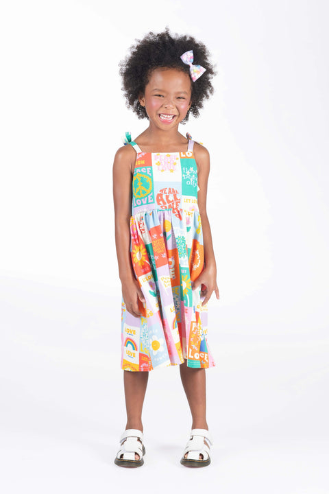 Peace and Love Dress - Rock Your Baby