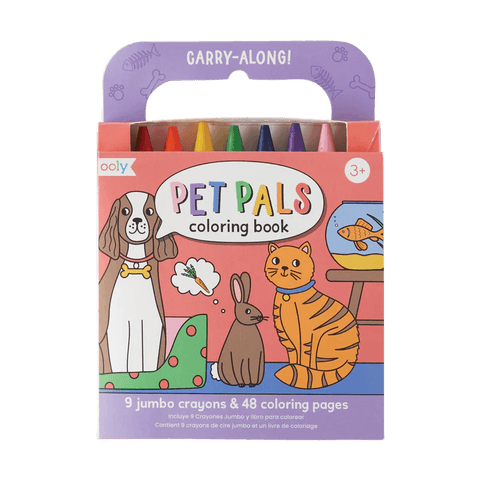 Pet Pals Carry Along Coloring Book - Butterbugboutique