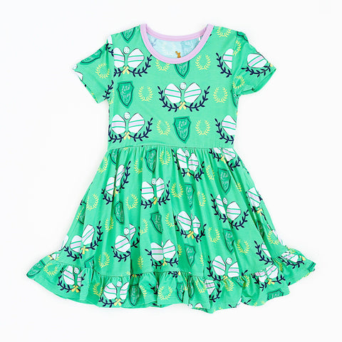 Pickleball Bamboo Twirl Dress - Kiki + Lulu