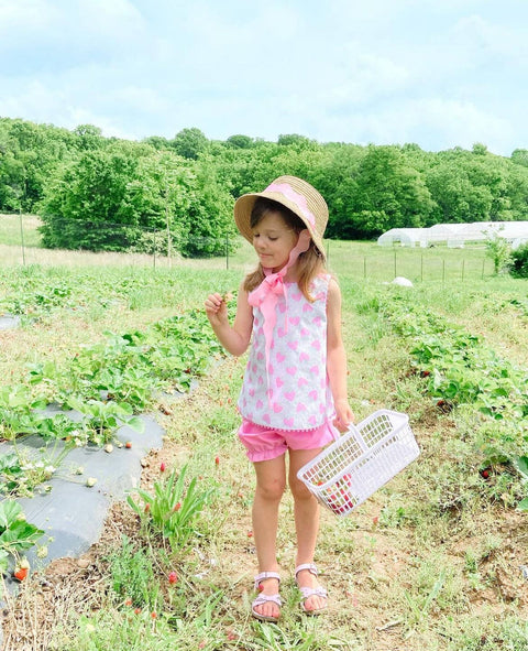 Pink Harbor Hat - Bits & Bows