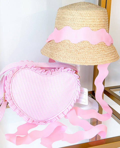 Pink Harbor Hat - Bits & Bows