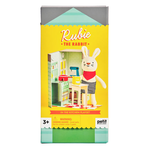 Plush Play Set (Rubie The Rabbit) - Petit Collage