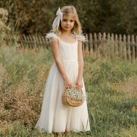 Poppy Dress | Ivory - Noralee