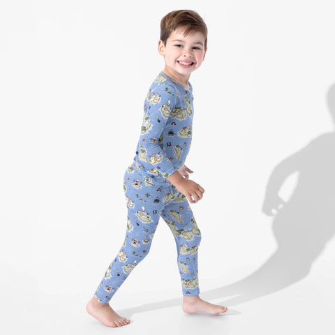 Bamboo Kids Pajama Set - Pirate Cove