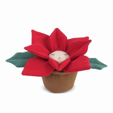 Pretty Poinsettia Pot Plush - Mon Ami